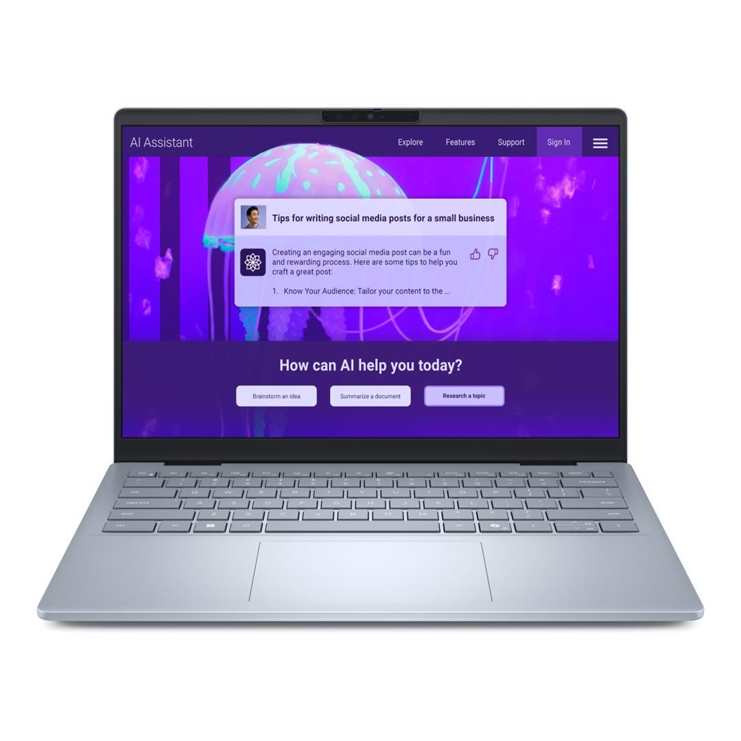 Dell 14 Plus 14-inch 2.5K AI Laptop - Intel Core Ultra 7 256V 1TB SSD 16GB RAM Win 11 Home