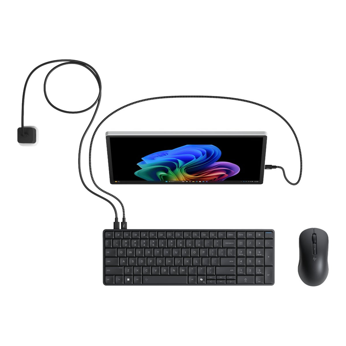 HP EliteBoard G1a Next Gen AI Mini PC - AMD Ryzen 5 330 512GB SSD 16GB RAM Win 11 Pro image 9
