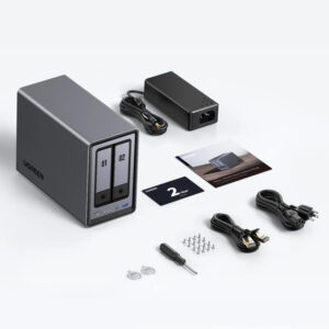 UGreen NASync DXP2800 2 Bay NAS with Seagate Ironwolf NAS 8TB SATA Hard Drive Bundle (2x 4TB) image 5