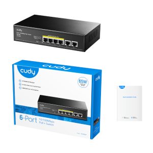 Cudy 6-Port Ethernet Unmanaged Switch - 4 Ports POE image 5
