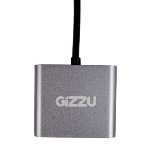 Gizzu 4-in-1 Type-C to Dual HDMI Hub image 4