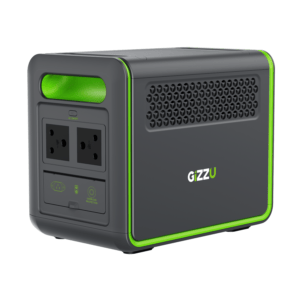 Gizzu HERO MAX 1024WH/1000W UPS Power Station With App image 3