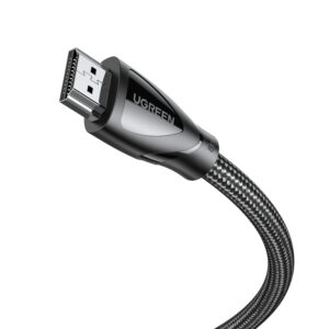 UGREEN HDMI 2.1 Male to Male Cable 1M (8K@60Hz | 4K@120Hz) - Black image 4