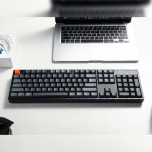 Keychron K10 QMK Full-size RGB Wireless Custom Mechanical Keyboard V.2 (Super RED Switch) – Black image 3