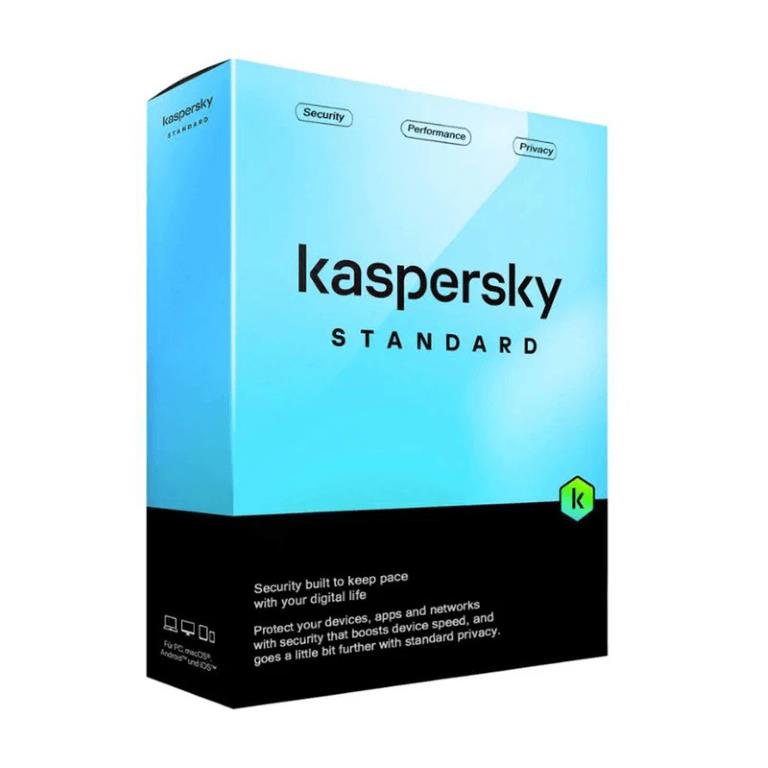 Kaspersky Standard 10-Device 1 year Base Download Pack - South African Edition