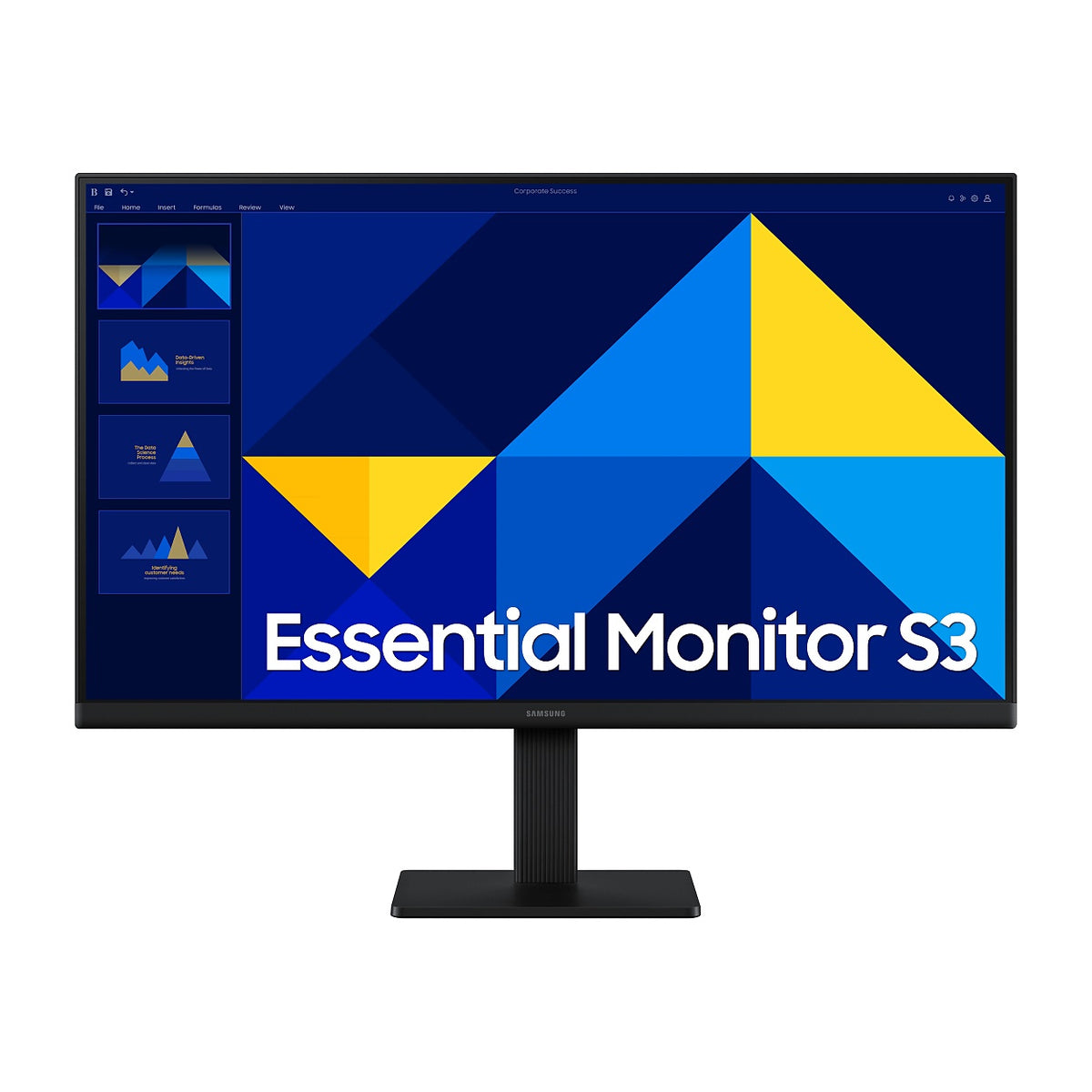 Samsung Essential S30GD 27-inch 1920 x 1080p FHD 16:9 75Hz 5ms LED IPS Monitor LS27D300GAUX image 3