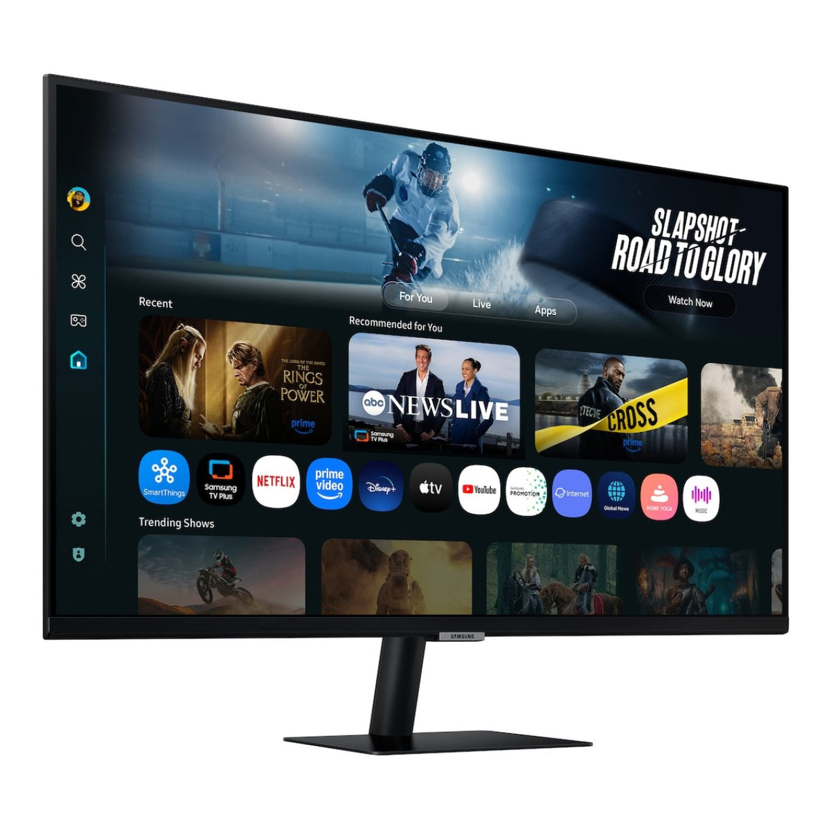 Samsung M7 M70F 32-inch 3840 x 2160p 4K UHD 16:9 60Hz 4ms LED VA AI Smart Monitor LS32FM700UAXXA image 4