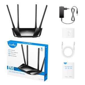 Cudy LT400 4G LTE N300 300Mbps Wi-Fi Router image 5