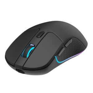 Keychron M3 RGB Wireless Optical Mouse – Black image 4