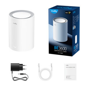 Cudy BE3600 Gigabit Mesh Wi-Fi 7 System - 1 Pack image 4