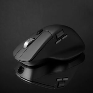 Keychron M6 30000 DPI Wireless Silent Mouse - Black (BT/2.4GHz/Wired) image 7