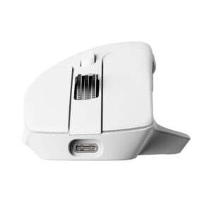 Keychron M6S-A24 PixArt 3950 8K 30000DPI Wireless Mouse (BT/2.4GHz/Wired) - White image 4