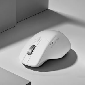 Keychron M6S-A24 PixArt 3950 8K 30000DPI Wireless Mouse (BT/2.4GHz/Wired) - White image 6