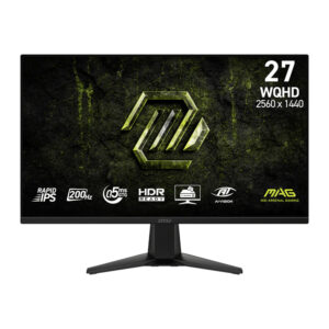 MSI MAG 275QF E20 27-inch 2560 x 1440p WQHD 16:9 200Hz 0.5ms LED IPS Gaming Monitor image 1