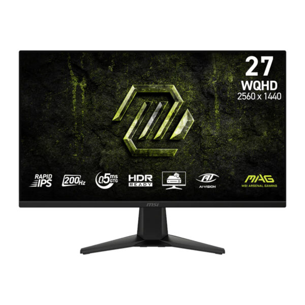 MSI MAG 275QF E20 27-inch 2560 x 1440p WQHD 16:9 200Hz 0.5ms LED IPS Gaming Monitor