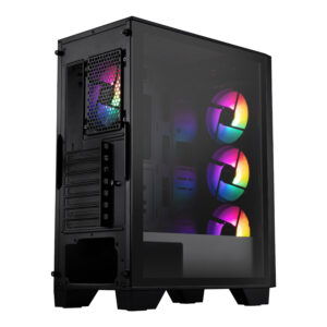 MSI MAG FORGE 130A Airflow ATX Gaming Chassis - Black image 5