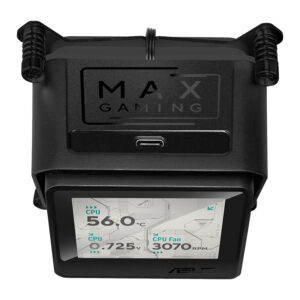 Asus MAX Gaming LC 360 ARGB LCD All-in-one CPU Liquid Cooler - Black image 5