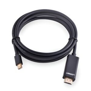 UGREEN Mini DisplayPort Male to 4K@30Hz HDMI Cable 1.5m - Black image 3