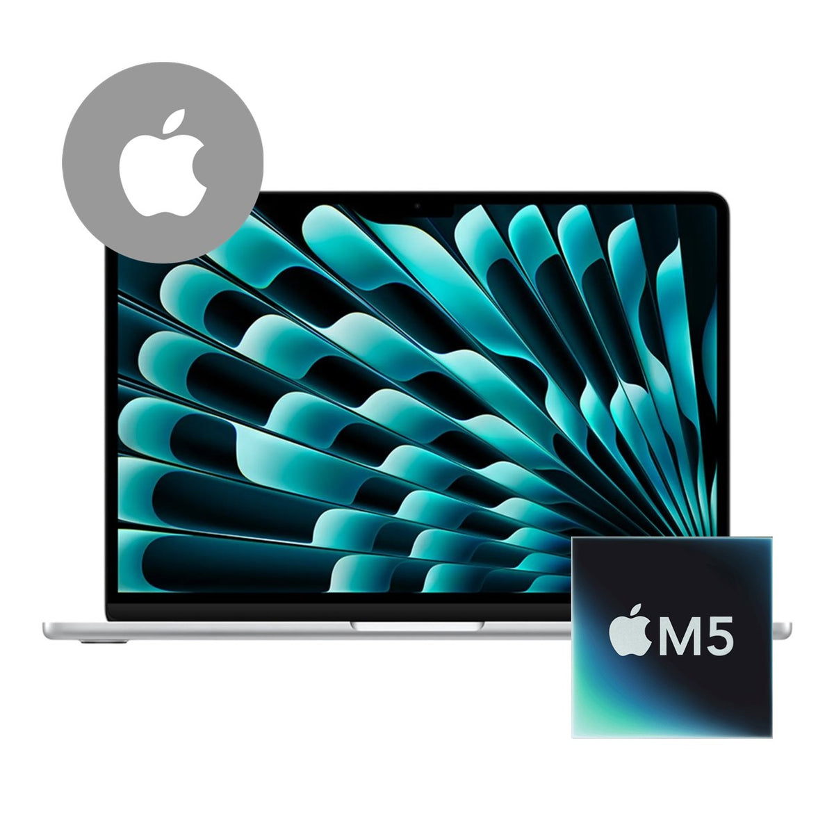 Apple MacBook Air 13.6-inch Retina Laptop - Apple M5 1TB SSD 24GB RAM macOS Silver image 2