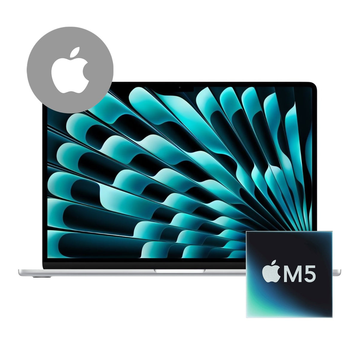 Apple MacBook Air 15.3-inch Retina Laptop - Apple M5 1TB SSD 16GB RAM macOS Silver image 2