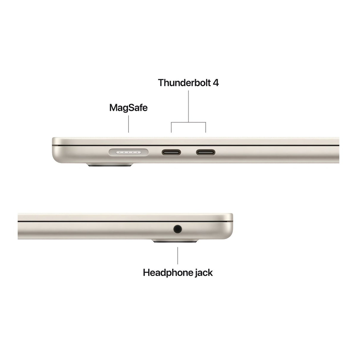 Apple MacBook Air 15.3-inch Retina Laptop - Apple M5 512GB SSD 16GB RAM macOS Starlight image 5