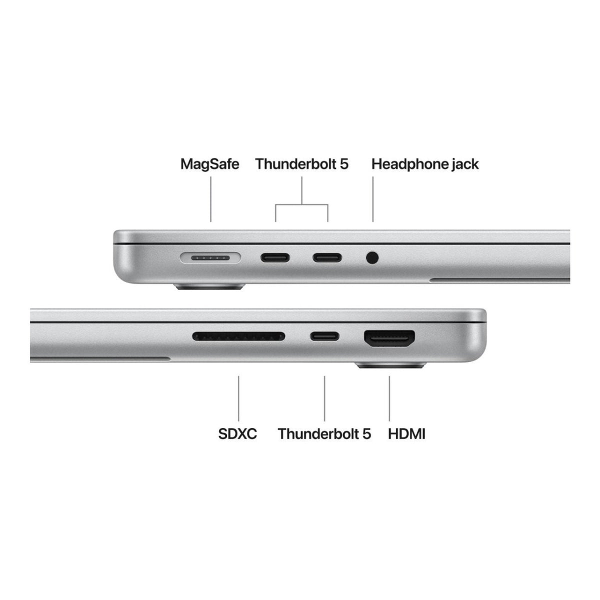 Apple MacBook Pro 14.2-inch Retina XDR Laptop - Apple M5 Max 2TB SSD 36GB RAM macOS Silver image 6