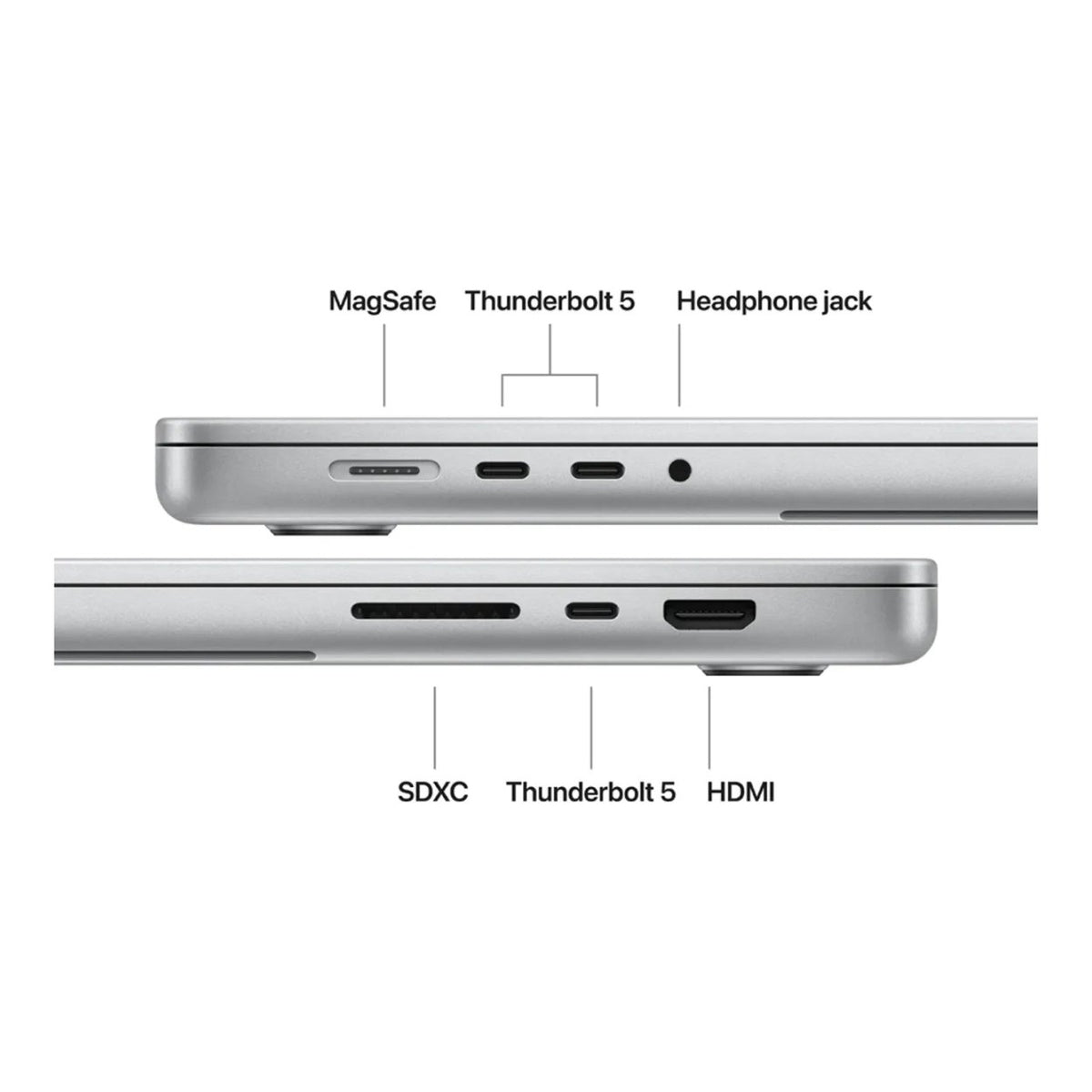 Apple MacBook Pro 16.2-inch Retina XDR Laptop - Apple M5 Pro 1TB SSD 24GB RAM macOS Silver image 6