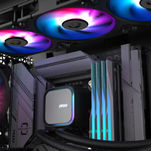 MSI MAG Coreliquid A13 360 AIO Liquid CPU Cooler - Black image 5