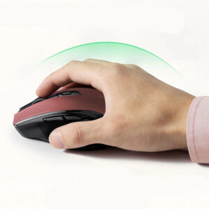 UGREEN MU006 2.4GHz Wireless Optical Mouse - Red image 4