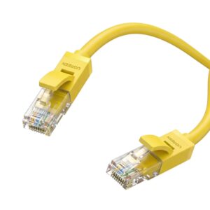 UGREEN Cat6 UTP Flat Ethernet Cable 1M – Yellow image 2