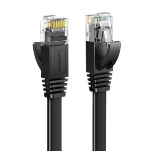 UGREEN NW102 Cat6 U/UTP Flat Ethernet Cable 20m - Black image 2