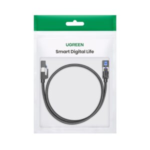 UGREEN Cat8 Nylon Braided Ethernet Cable - 40Gbps with Modular Plugs - 1m image 5