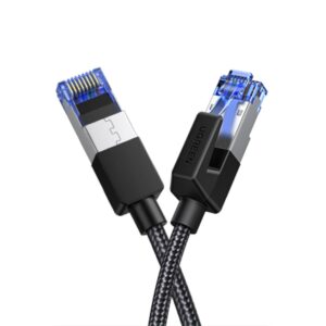 UGREEN Cat8 Nylon Braided Ethernet Cable - 40Gbps with Modular Plugs - 5m image 3