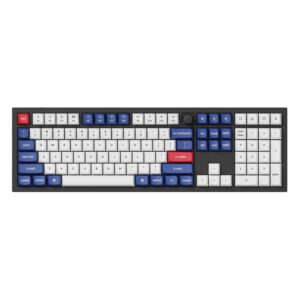 Keychron Double-Shot PBT OSA Keycap Set - Blue and White image 5