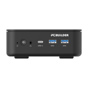 PCBuilder CUBE Intel Core 3-100U 16GB DDR5 512GB Windows 11 Pro Mini PC image 2