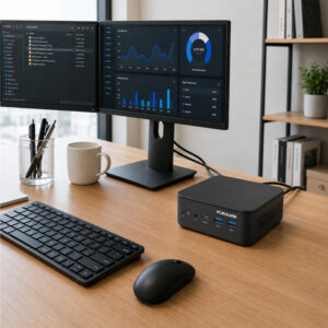 PCBuilder CUBE Intel Core 3-100U 8GB DDR5 512GB Windows 11 Home Mini PC image 6