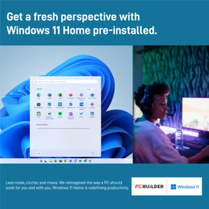 PCBuilder Ryzen 5 8400F RECON Windows 11 Gaming PC image 7