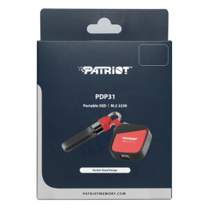 Patriot PDP31 2TB Type-C Portable SSD - Red / Black image 5