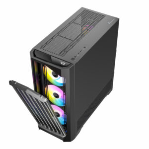 Antec Performance FT1 E-ATX |ATX |M-ATX | ITX ARGB Full-Tower Gaming Chassis - Black image 17
