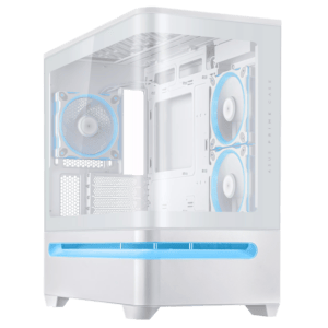 ASUS Prime AP202 ARGB mATX White Chassis