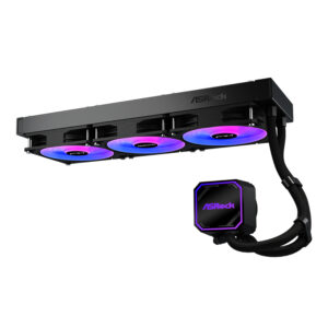 ASRock PRO 360 ARGB All-in-one Liquid CPU Cooler - Black image 3