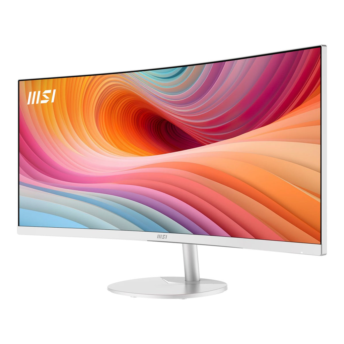 MSI Pro MP341CQW E12 34-inch 3440 x 1440p UWQHD 21:9 120Hz 1ms LED VA Productivity Curved Monitor image 3