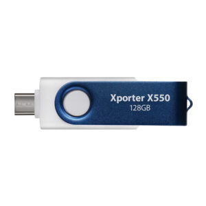 Patriot Xporter X550 128GB USB3.2 Swing Type A to Type-C Flash Drive image 2