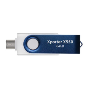 Patriot Xporter X550 64GB USB3.2 Swing Type A to Type-C Flash Drive image 2