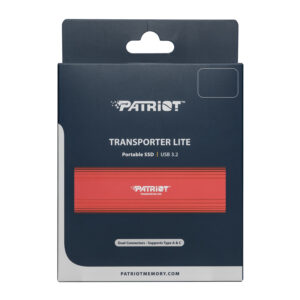 Patriot Transporter Lite 512GB USB3.2 Type-C External Portable SSD - Red image 5
