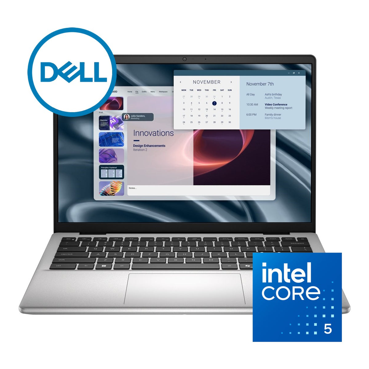 Dell Pro 14 Essential 14-inch FHD+ Laptop - Intel Core 5 120U 512GB SSD 16GB RAM Win 11 Home image 2