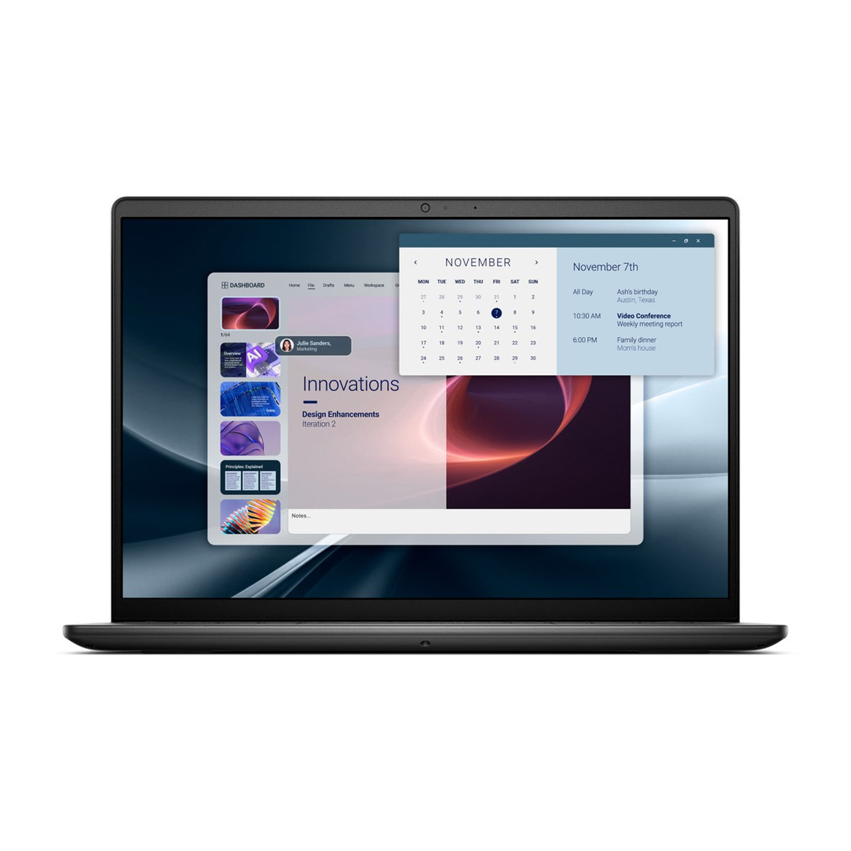 Dell Pro 14 Essential 14-inch FHD+ AI Laptop - AMD Ryzen 7 250 512GB SSD 16GB RAM Win 11 Pro image 2