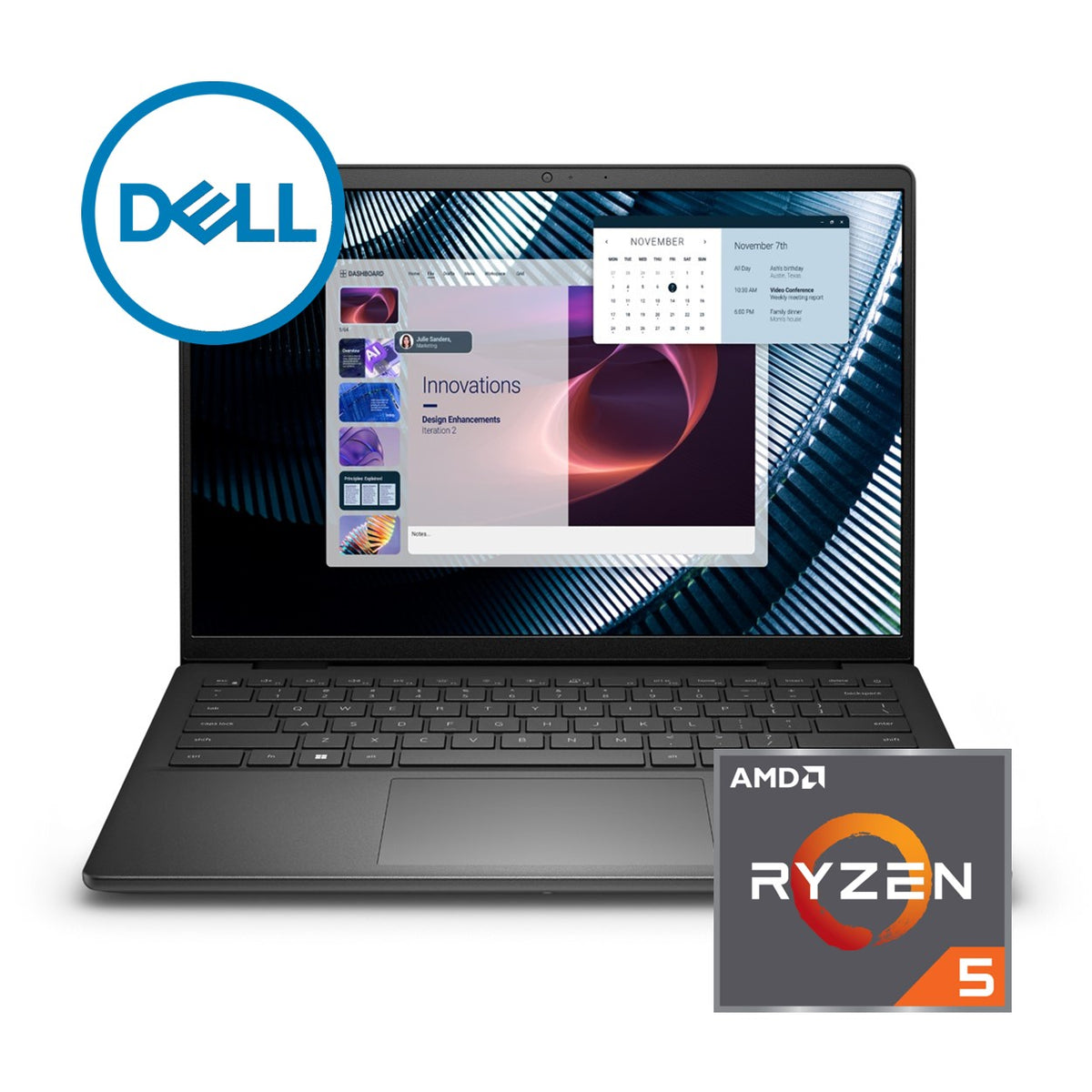 Dell Pro 14 Essential 14-inch FHD+ Laptop - AMD Ryzen 5 220 512GB SSD 16GB RAM Win 11 Pro image 10