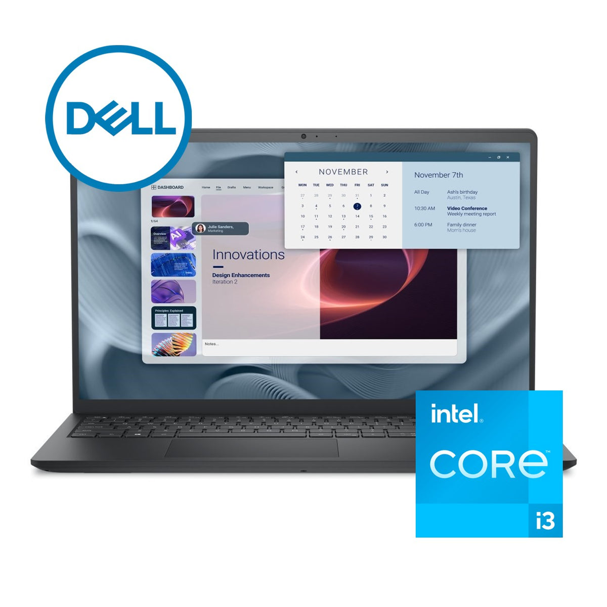 Dell Pro 15 Essential 15.6-inch FHD Laptop - Intel Core i3-1305U 512GB SSD 8GB RAM Win 11 Home image 9