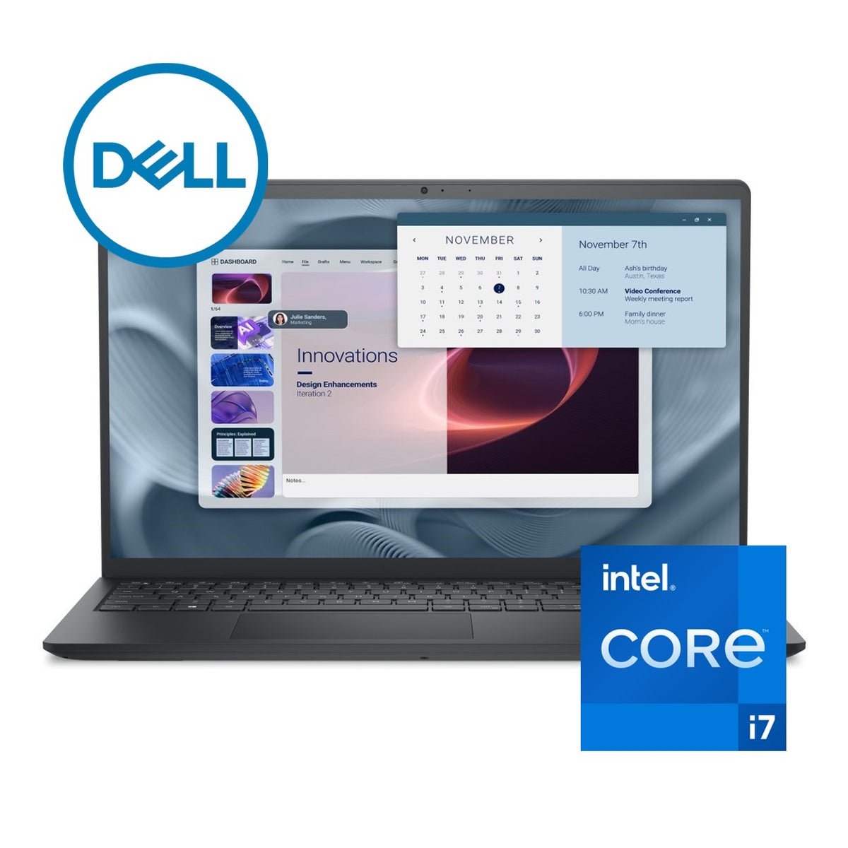 Dell Pro 15 Essential 15.6-inch FHD Laptop - Intel Core i7-1355U 1TB SSD 16GB RAM Win 11 Pro image 2